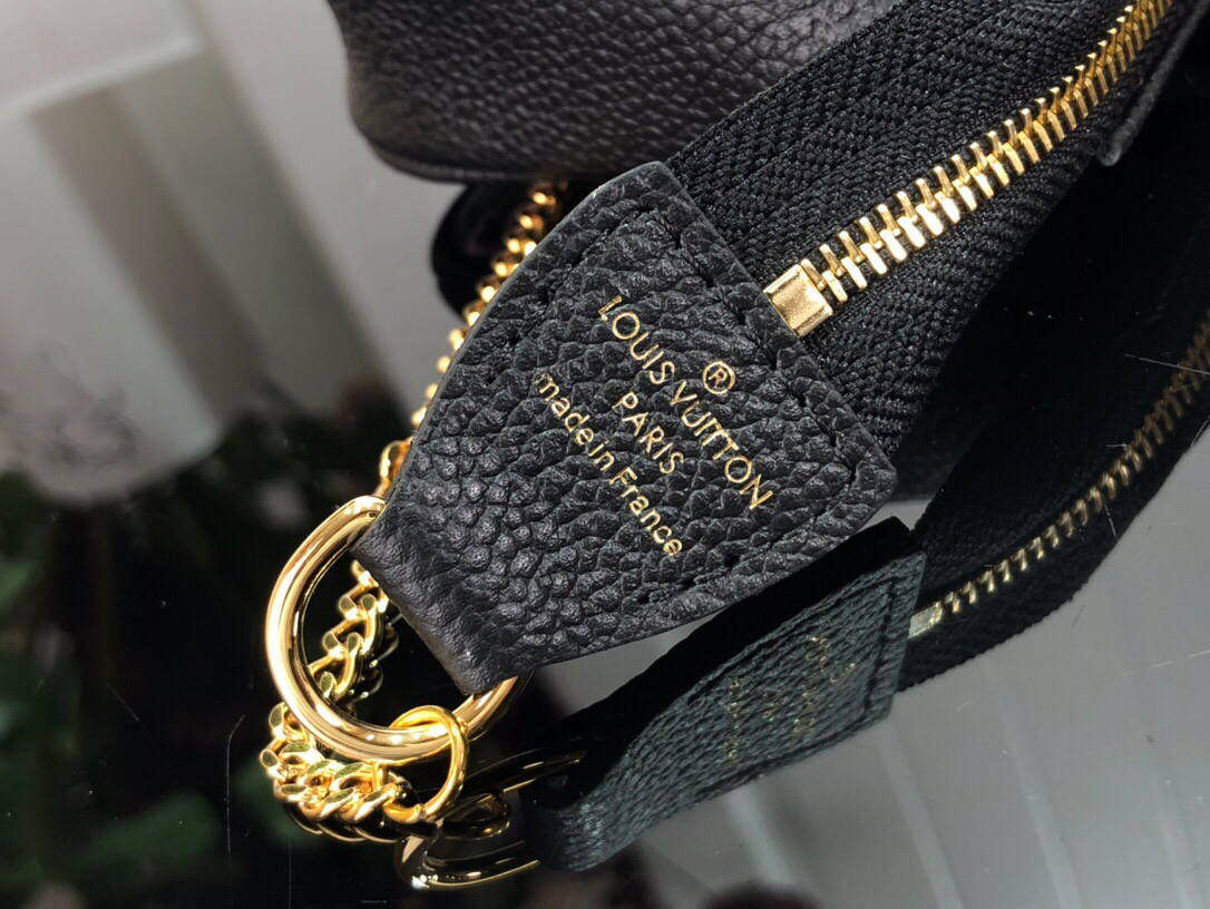LV M81140 Louis Vuitton Mini Pochette Accessoires Bag Black - Default Title - View 5