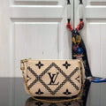 LV M81140 Louis Vuitton Mini Pochette Accessoires Bag Beige - Default Title - View 1