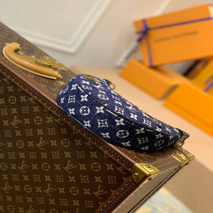 LV M81166 Louis Vuitton Loop Monogram Denim Leather Bag - Default Title - View 4