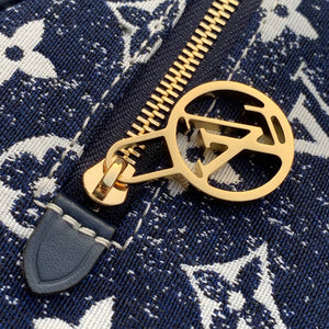 LV M81166 Louis Vuitton Loop Monogram Denim Leather Bag - Default Title - View 5