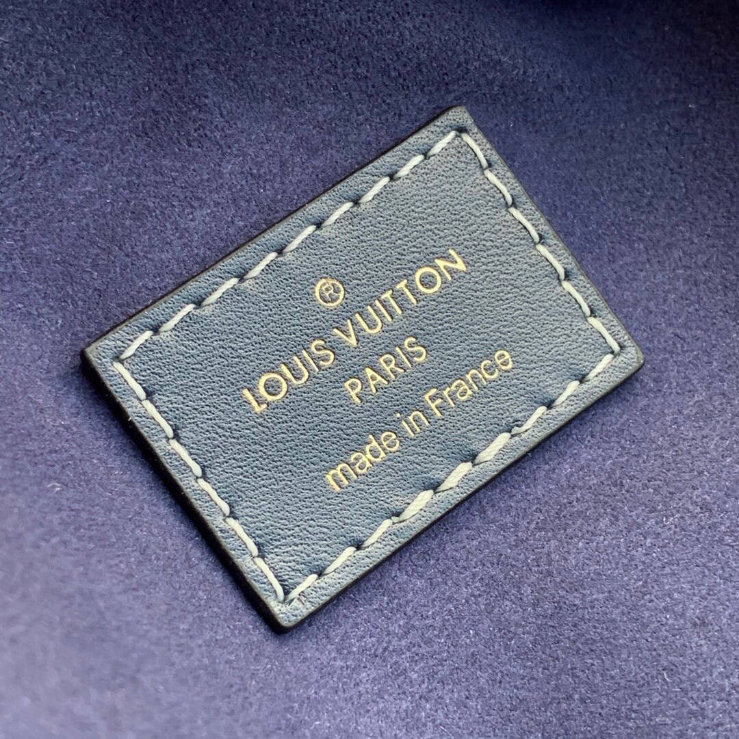 LV M81166 Louis Vuitton Loop Monogram Denim Leather Bag - Default Title - View 7