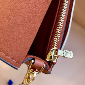 LV M81193 Louis Vuitton Mylockme Chain Pochette Brown - Default Title - View 6
