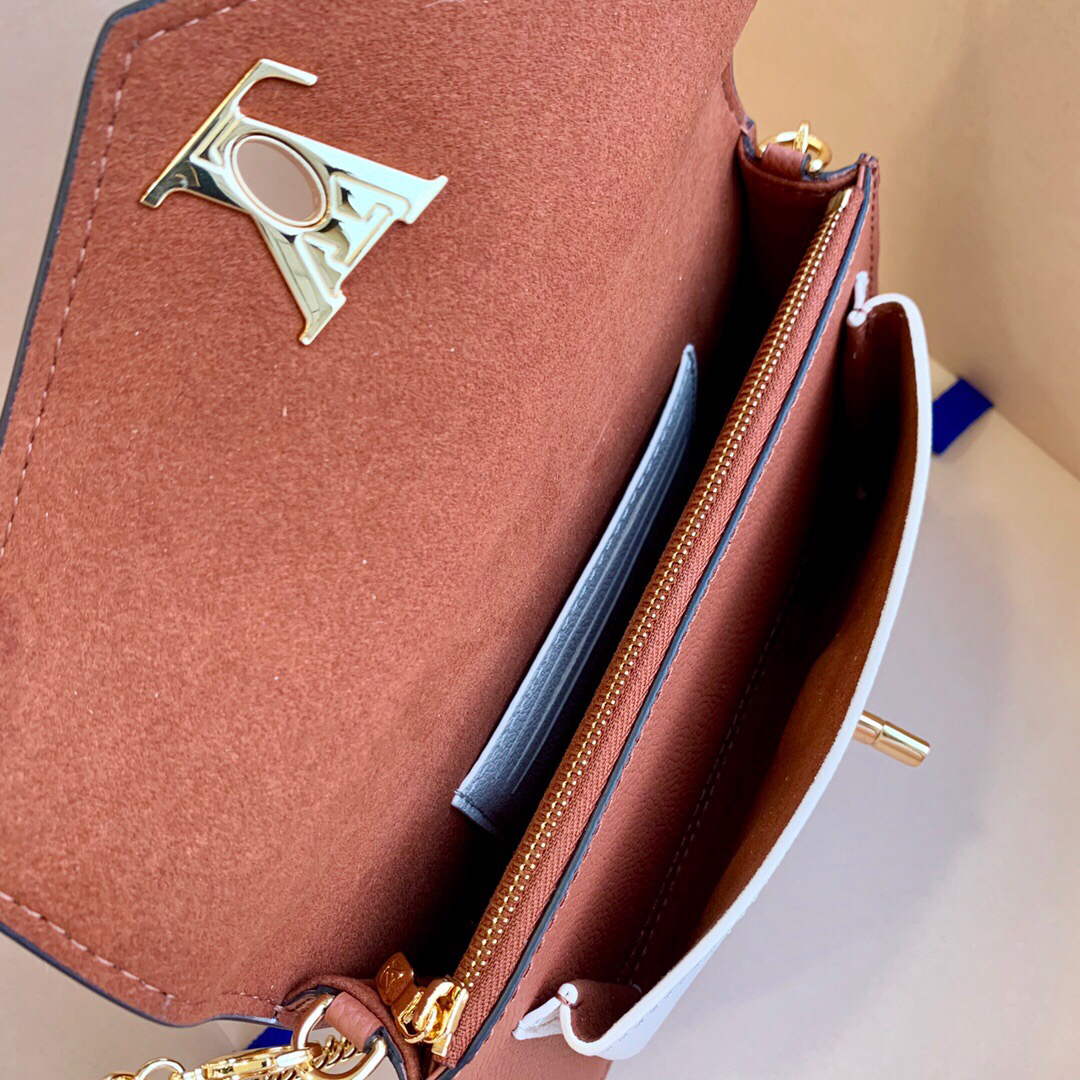 LV M81193 Louis Vuitton Mylockme Chain Pochette Brown - Default Title - View 7