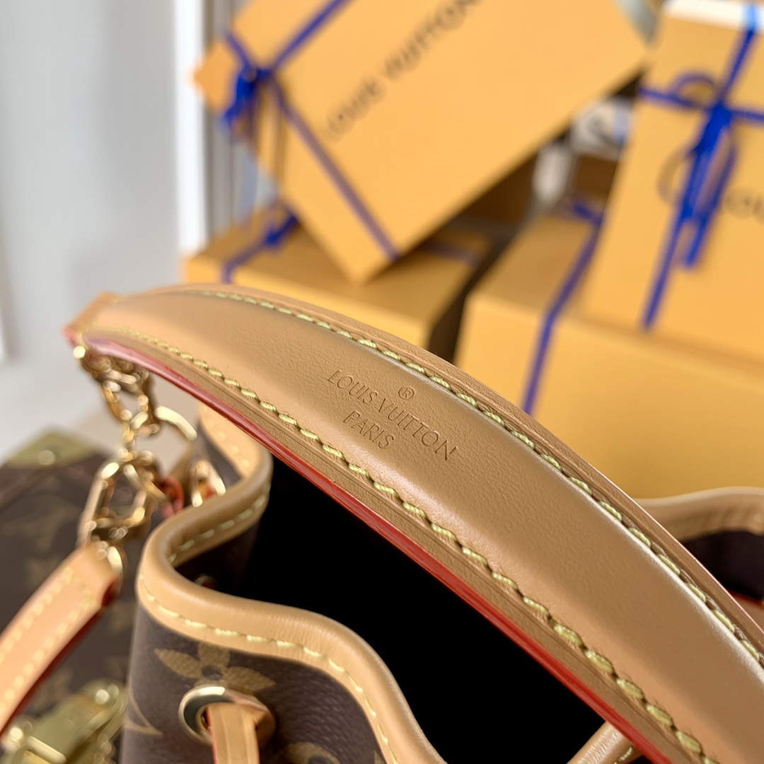 LV M81266 Louis Vuitton Nano Noe Monogram Bag - Default Title - View 8