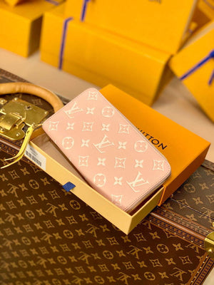 LV M81279 Louis Vuitton Zippy Wallet M81280 Pink - Default Title - View 2