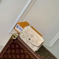 LV M81287 Louis Vuitton Card Holder Recto Verso Beige - Default Title - View 1