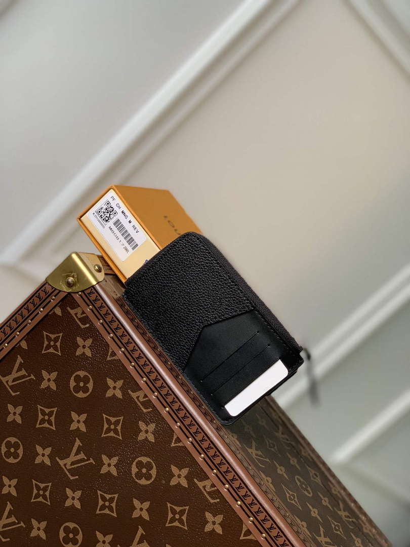 LV M81287 Louis Vuitton Card Holder Recto Verso Black - Default Title - View 2