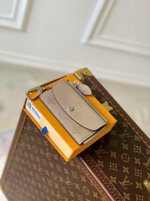 LV M81287 Louis Vuitton Card Holder Recto Verso Galet Gray - Default Title - View 3