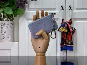 LV M81297 Louis Vuitton Key Pouch Purple - Default Title - View 3