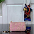 LV M81297 Louis Vuitton Key Pouch Pink - Default Title - View 1