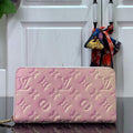 LV M81299 Louis Vuitton Zippy Wallet Pink - Default Title - View 1