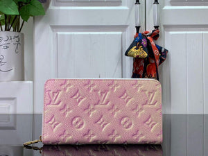 LV M81299 Louis Vuitton Zippy Wallet Pink - Default Title - View 1