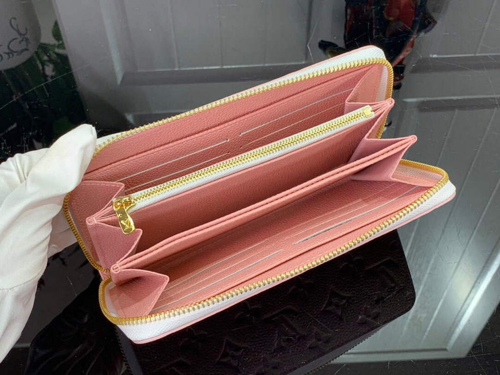 LV M81299 Louis Vuitton Zippy Wallet Pink