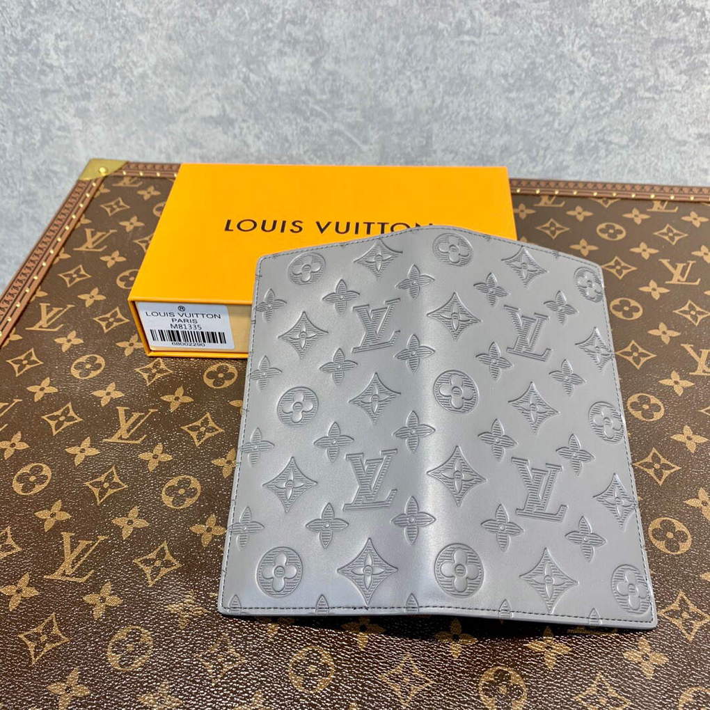 LV M81335 Louis Vuitton Brazza Wallet Anthracite gray