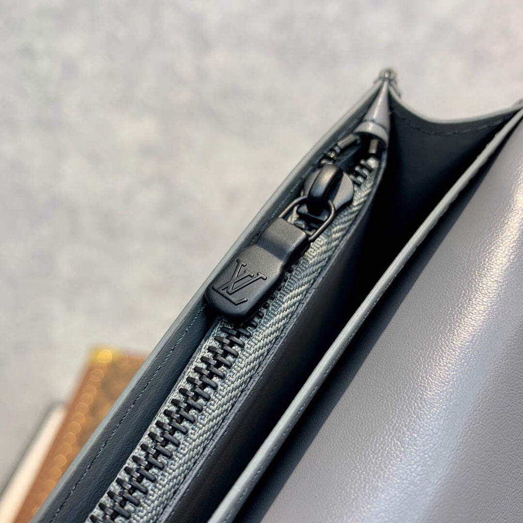 LV M81335 Louis Vuitton Brazza Wallet Anthracite gray