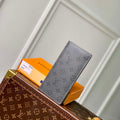 LV M81335 Louis Vuitton Brazza Wallet Gray - Default Title - View 1