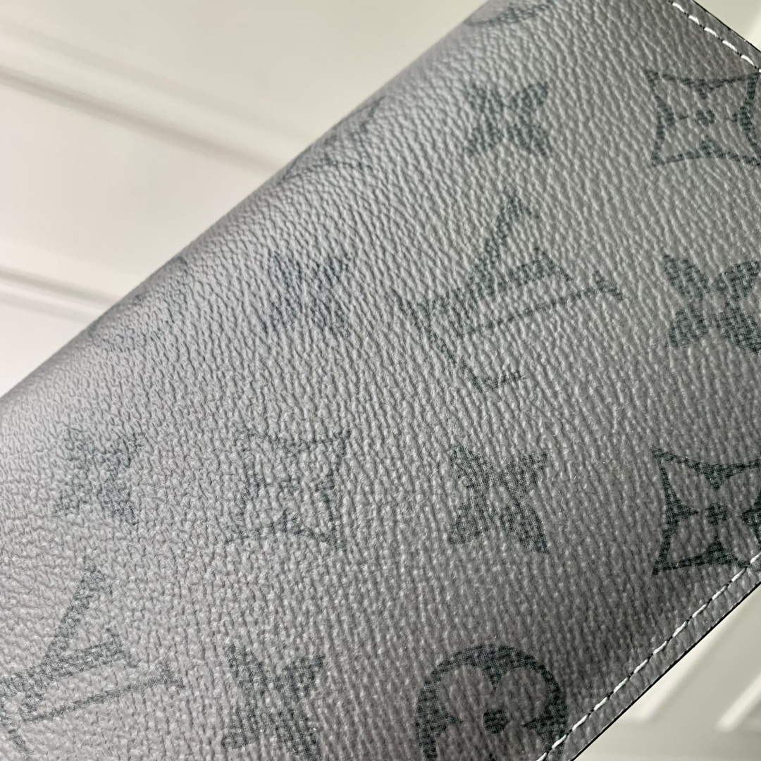 LV M81335 Louis Vuitton Brazza Wallet Gray