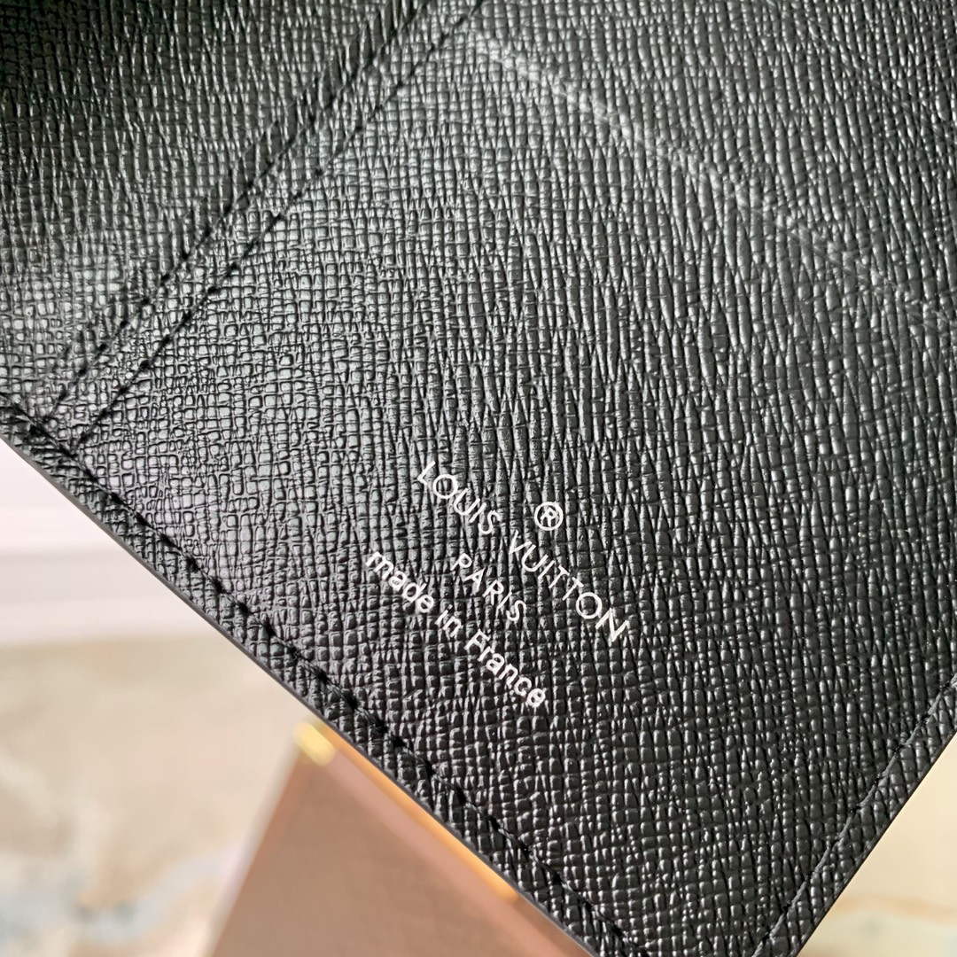 LV M81335 Louis Vuitton Brazza Wallet Gray - Default Title - View 9