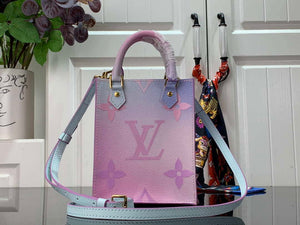 LV M81341 Louis Vuitton Louis Vuitton Petit Sac Plat Bag Monogram - Default Title - View 3