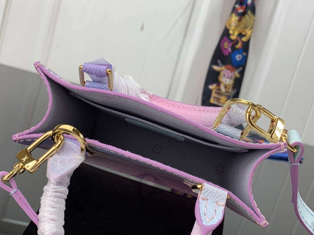 LV M81341 Louis Vuitton Louis Vuitton Petit Sac Plat Bag Monogram - Default Title - View 8
