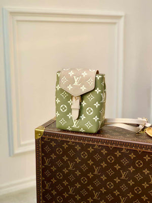 LV M81351 Louis Vuitton Tiny Backpack M80738 Monogram Empreinte Green - Default Title - View 1