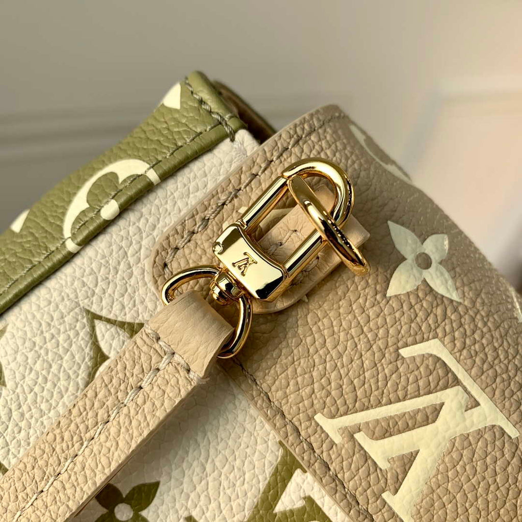 LV M81351 Louis Vuitton Tiny Backpack M80738 Monogram Empreinte Green