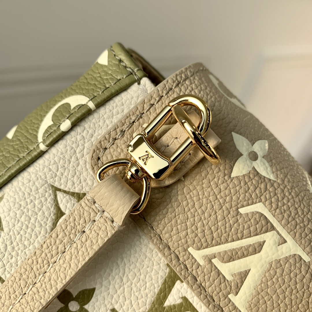 LV M81351 Louis Vuitton Tiny Backpack M80738 Monogram Empreinte Green - Default Title - View 6