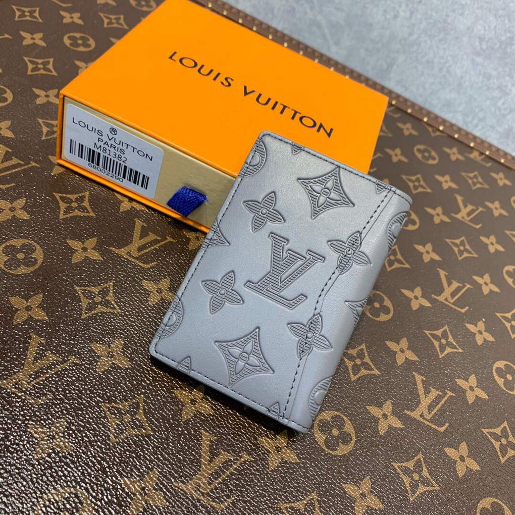 LV M81382 Louis Vuitton Pocket Organizer Anthracite gray