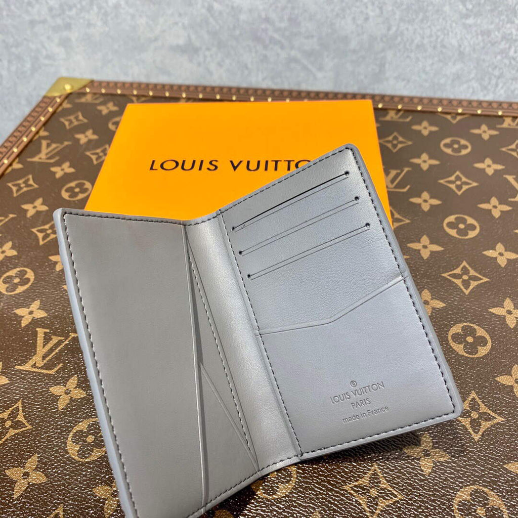 LV M81382 Louis Vuitton Pocket Organizer Anthracite gray