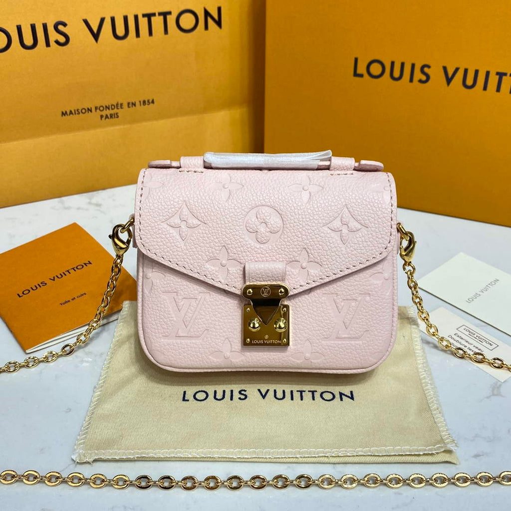 LV M81389 Louis Vuitton Micro M¨¦tis Bag Pink