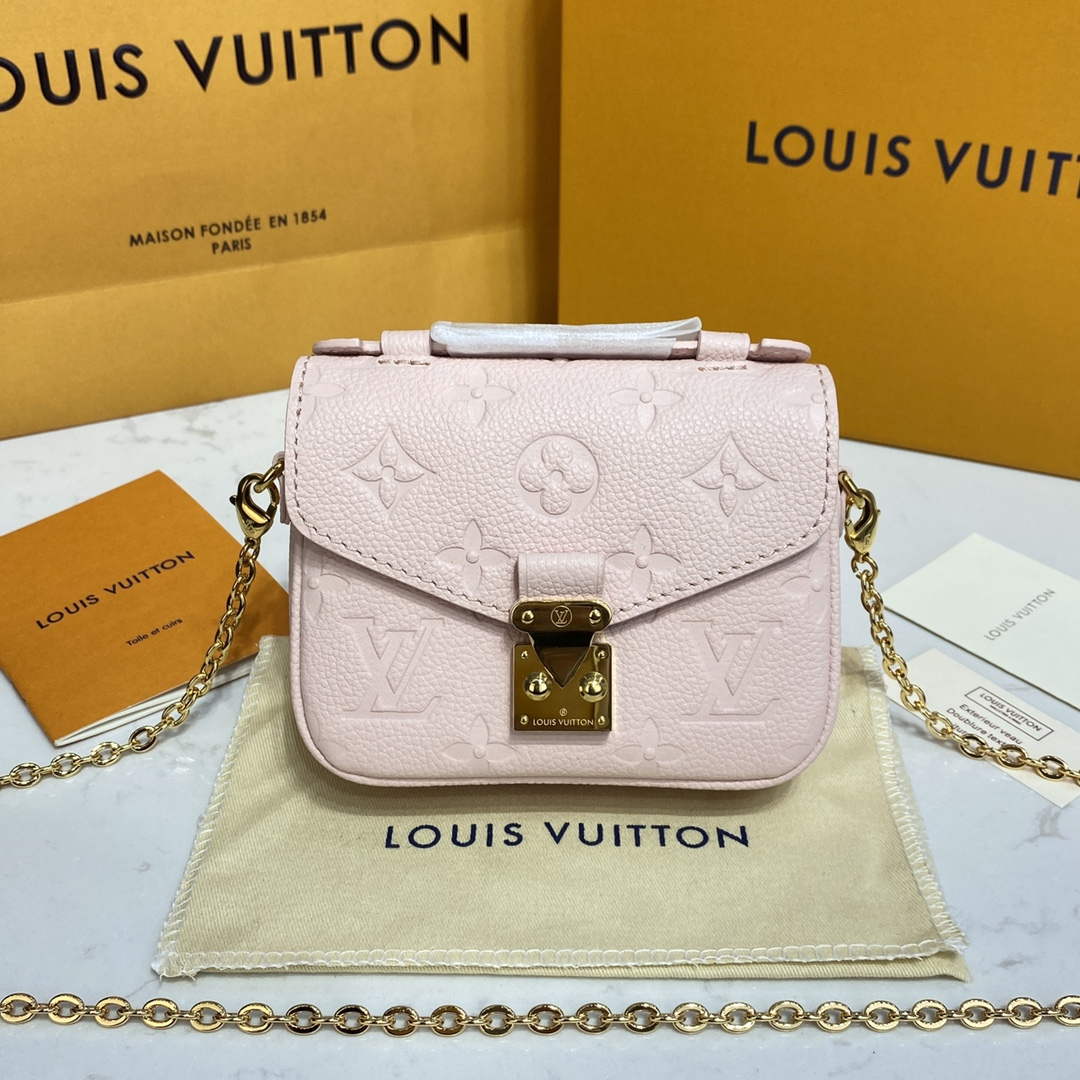 LV M81389 Louis Vuitton Micro M¨¦tis Bag Pink - Default Title - View 1