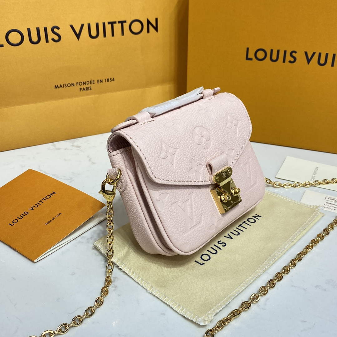 LV M81389 Louis Vuitton Micro M¨¦tis Bag Pink