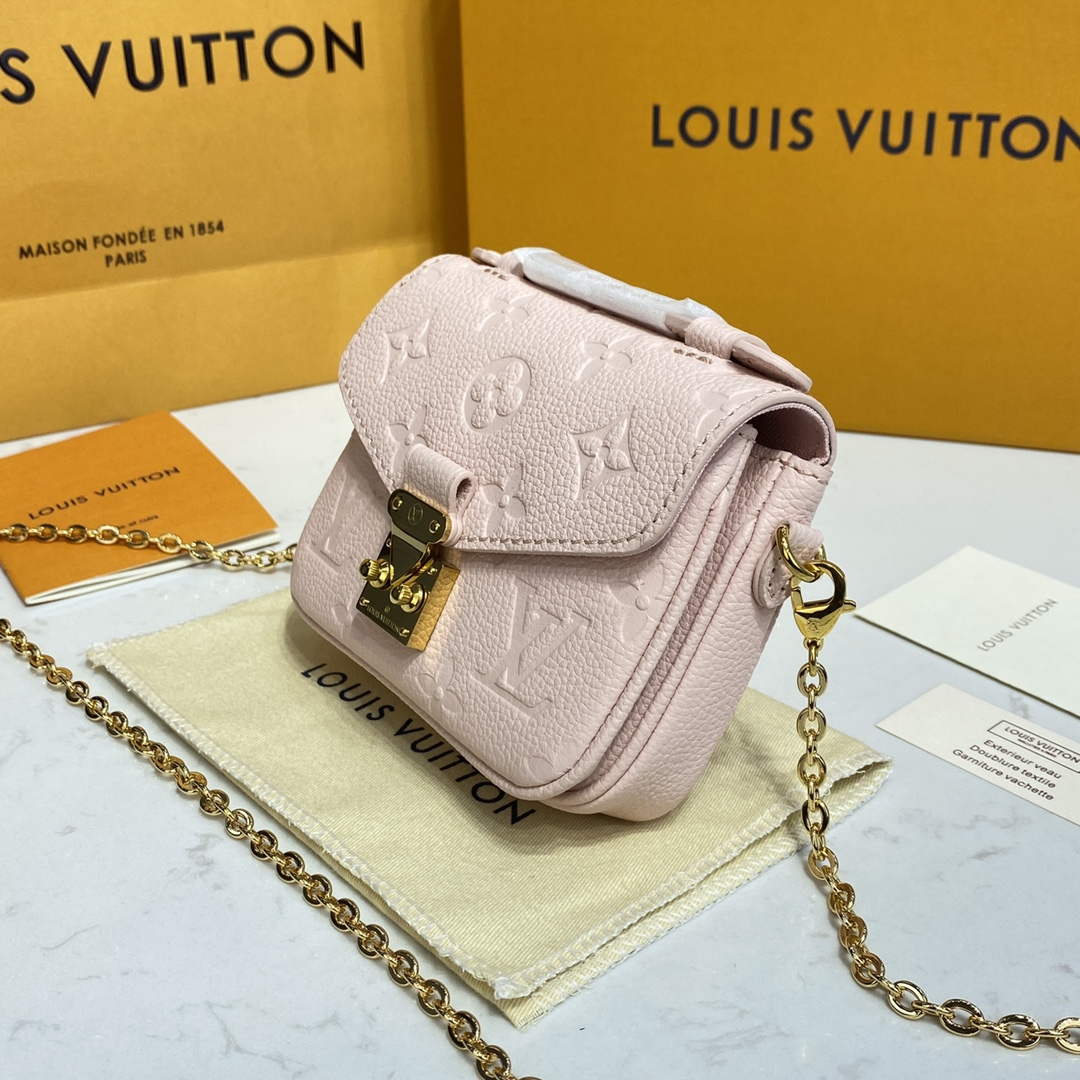 LV M81389 Louis Vuitton Micro M¨¦tis Bag Pink