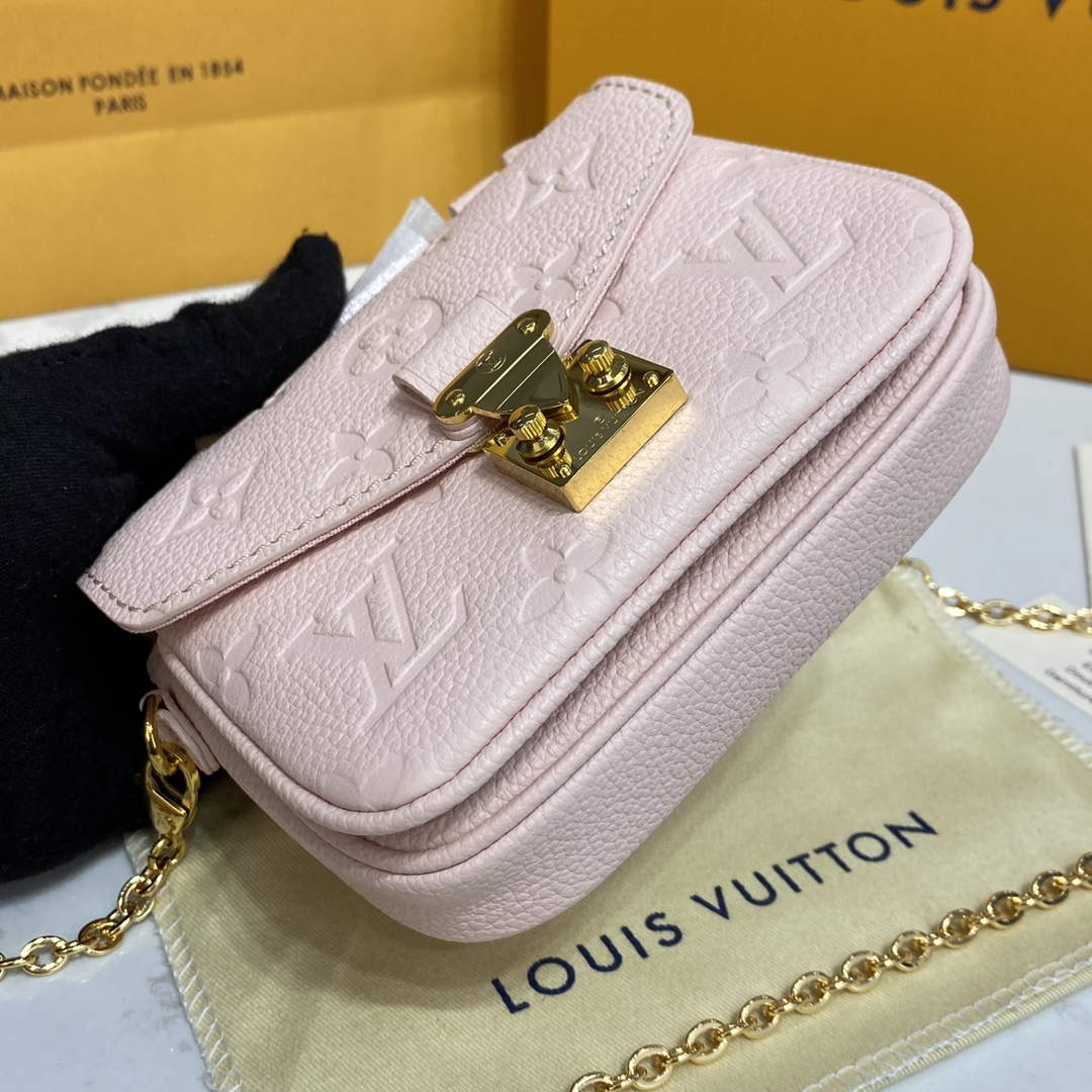LV M81389 Louis Vuitton Micro M¨¦tis Bag Pink - Default Title - View 5