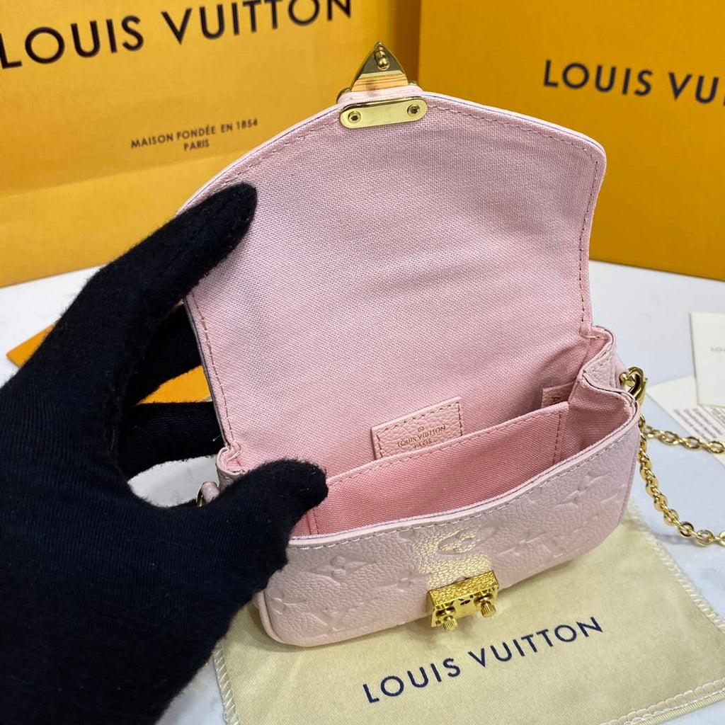 LV M81389 Louis Vuitton Micro M¨¦tis Bag Pink