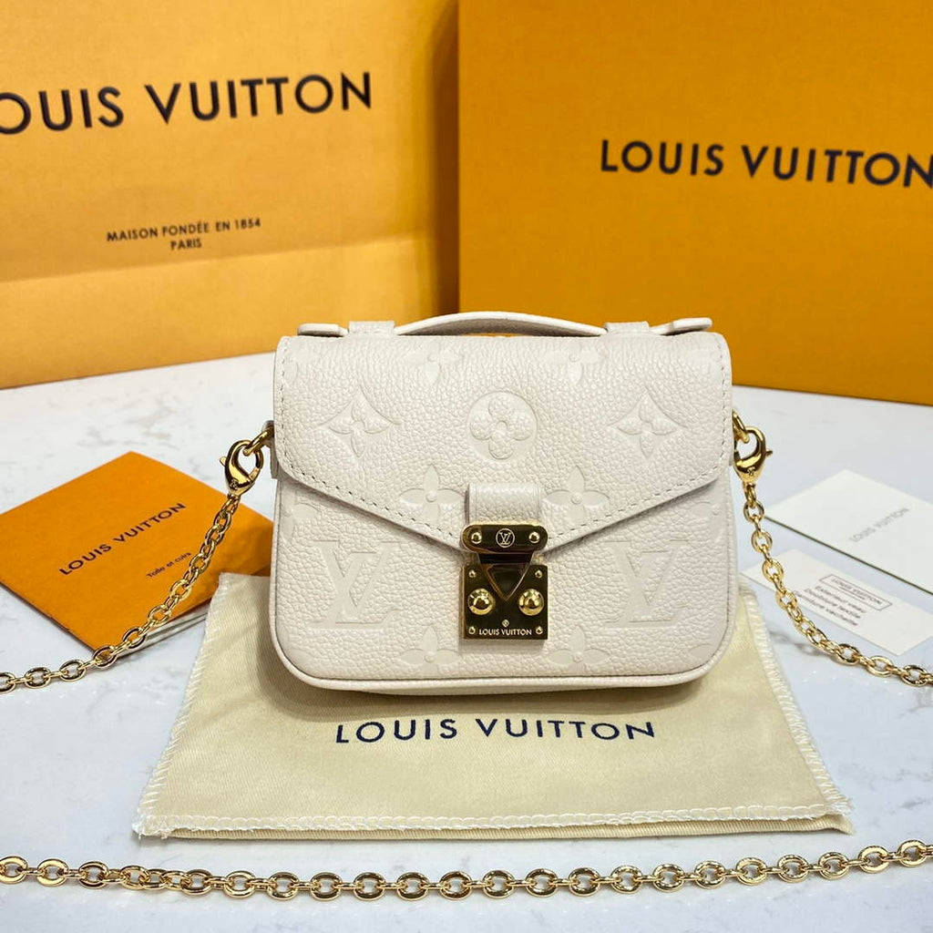 LV M81390 Louis Vuitton Micro M¨¦tis Bag Beige