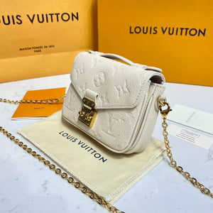 LV M81390 Louis Vuitton Micro M¨¦tis Bag Beige - Default Title - View 3