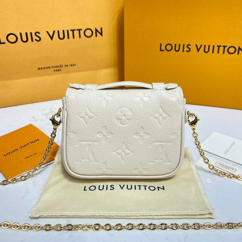 LV M81390 Louis Vuitton Micro M¨¦tis Bag Beige
