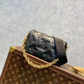 LV M81398 Louis Vuitton Wallet On Strap Bubblegram Black - Default Title - View 1