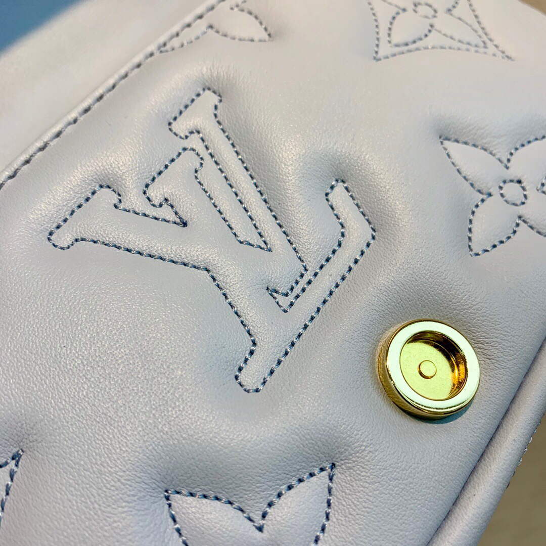 LV M81399 Louis Vuitton Wallet On Strap Bubblegram Glacier Blue - Default Title - View 6