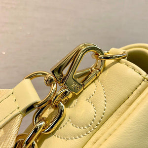 LV M81400 Louis Vuitton Wallet On Strap Bubblegram Banane Yellow - Default Title - View 5