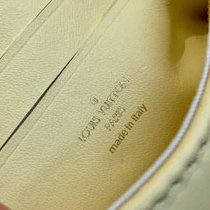 LV M81400 Louis Vuitton Wallet On Strap Bubblegram Banane Yellow - Default Title - View 9