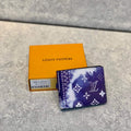 LV M81404 Louis Vuitton slender wallet Blue - Default Title - View 1