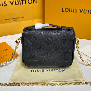 LV M81407 Louis Vuitton Micro M¨¦tis Bag Black - Default Title - View 4