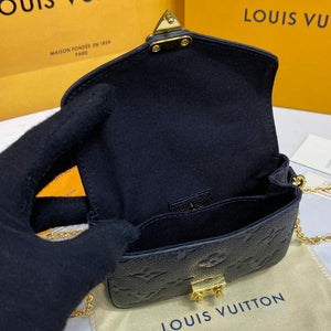 LV M81407 Louis Vuitton Micro M¨¦tis Bag Black - Default Title - View 9