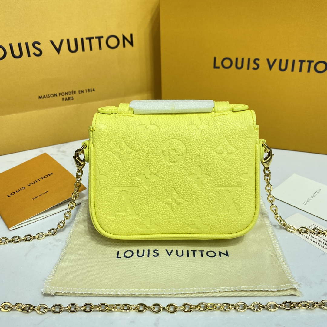 LV M81407 Louis Vuitton Micro M¨¦tis Bag Yellow - Default Title - View 4