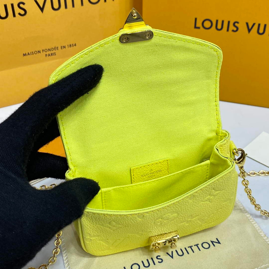 LV M81407 Louis Vuitton Micro M¨¦tis Bag Yellow