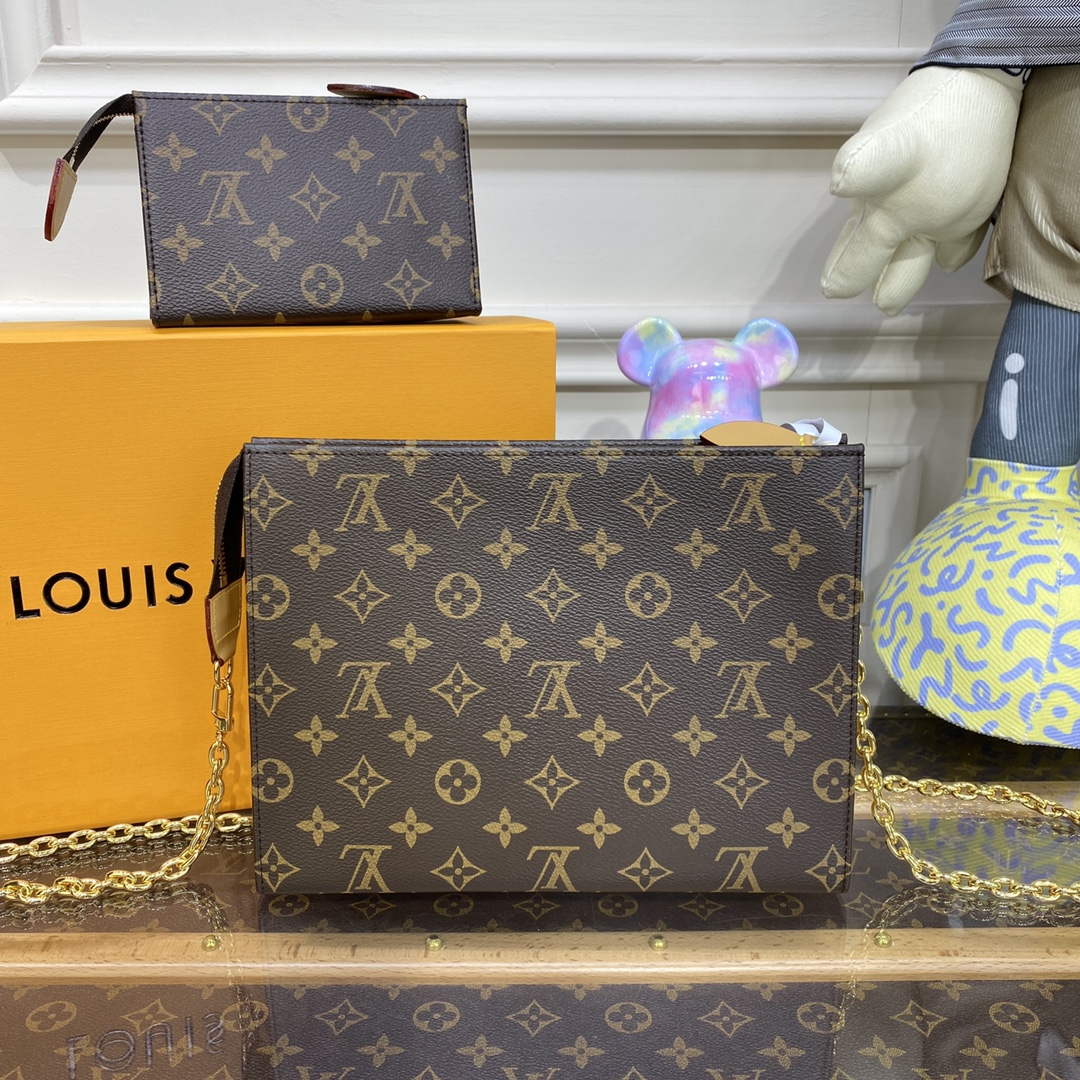 LV M81412 Louis Vuitton Toiletry Pouch On Chain - Default Title - View 2
