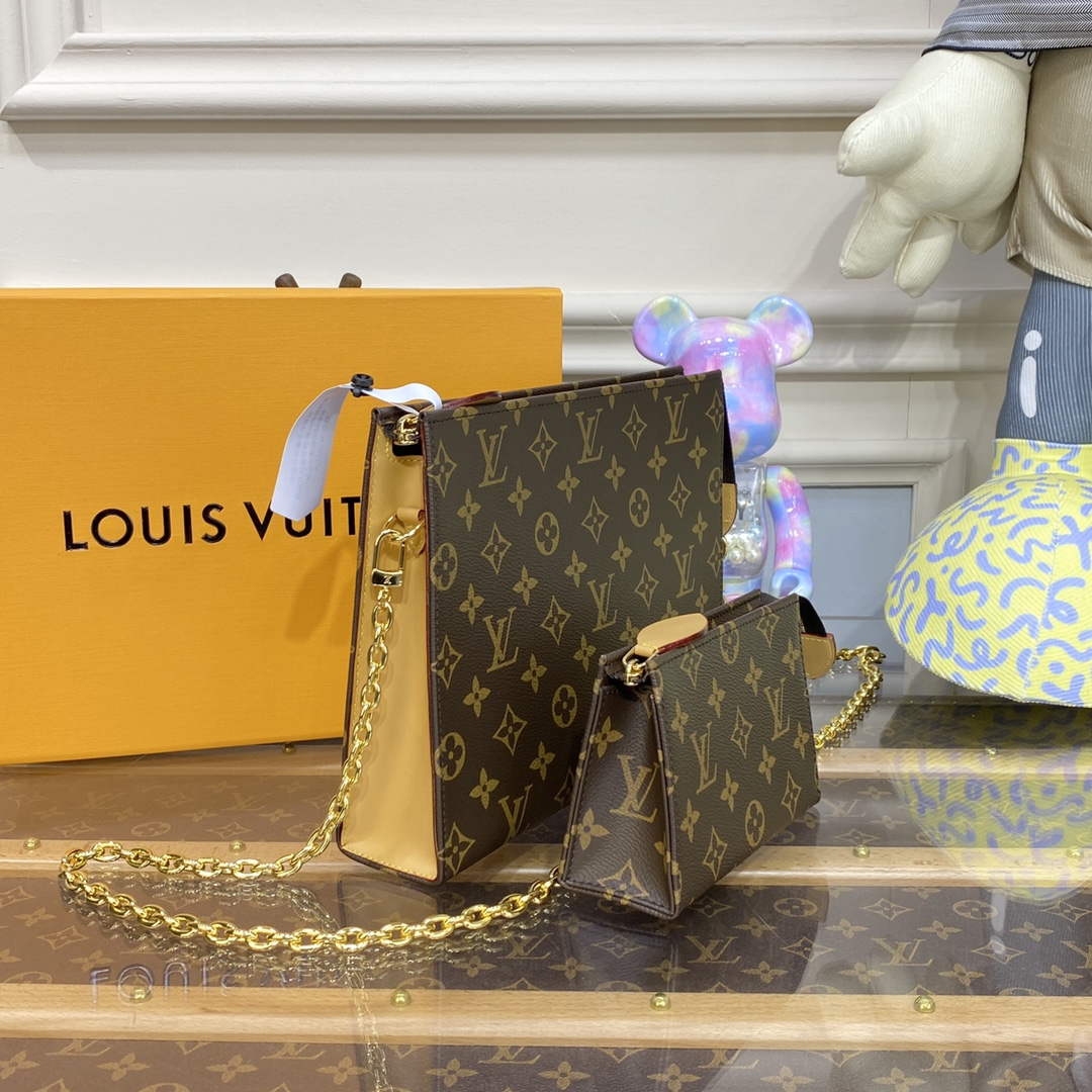 LV M81412 Louis Vuitton Toiletry Pouch On Chain - Default Title - View 3