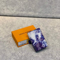 LV M81413 Louis Vuitton Pocket Organizer Other Leathers Blue - Default Title - View 1